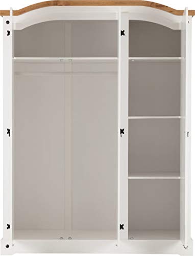 Seconique Corona - Guardaroba a 3 Ante e cassetto