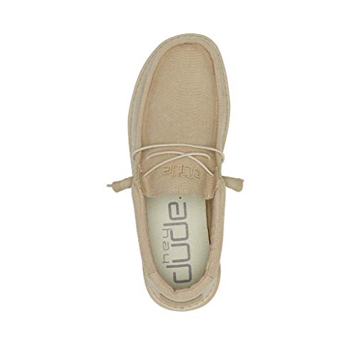 Image of HEYDUDE Wendy Funk Surf Baja, Womens Shoes, Womens Slip-on Loafers, Comfortable & Light-Weight Beige