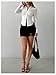 SOLY HUX Women's Button Down Ruched Blouse Long Sleeve Shirts Slim Fit Aesthetic Tops Solid White X-Small