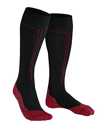 FALKE Men's Standard Energizing M KH, Black (Black 3008) -Calf Size W4, 9.5-124