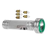 Lampe de poche vintage des années 80 : fabriquée à partir de fer, cette lampe de poche garantit une durabilité et une fiabilité exceptionnelles pour une utilisation à long terme