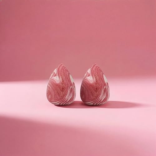 Image of Baked Beauty Photo Perfect Velvet Blend Ultra Soft Microfiber Reusable Makeup Blender for Contouring, Baking & Highlighting Pack of 2(Mini Tear Drop)