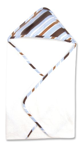 Image of Trend Lab Max Blooming Bouquet Hooded Towel in Stripe