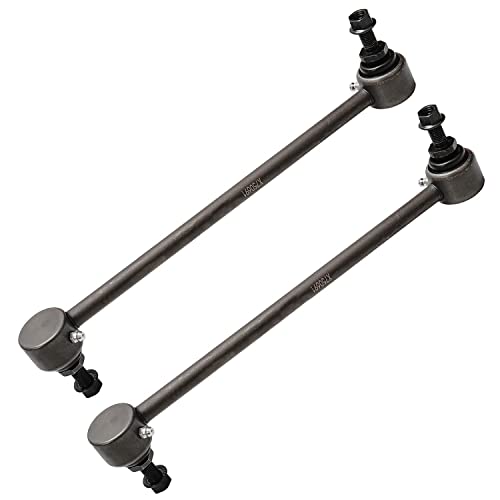 Image of Detroit Axle - Front 8pc Control Arms Kit for 2013-2016 Dodge Dart, 2 Lower Control Arms 4 Inner & Outer Tie Rods 2 Sway Bar End Links 2014 2015 Replacement