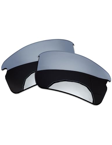 Image of OOWLIT Replacement Sunglass Lenses & Nose Pads Compatible with Oakley Flak 2.0 OO9295|Flak 2.0 XL OO9188 59mm Polarized