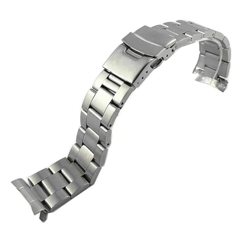 Bracelet de plongée 22mm acier pour Casio Duro, idéal pour explorer l'océan