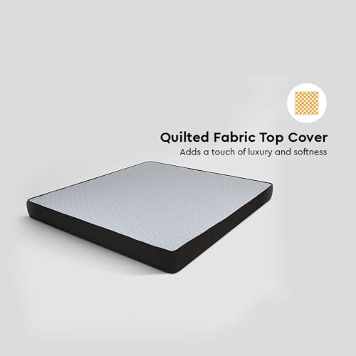 Image of Interio by Godrej Aqmatic Bonnell Queen Bed Spring Mattress (72 x 60 x 6 Inches), 1-Year Warranty, Bonnell Spring