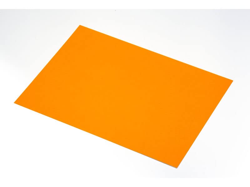 LiderpapelSadipal Fluorescent Cardboard Sheet 250Gm 10Sheets Orange,Ideal for parties, celebrations, costumes, gifts, decorations.