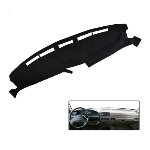 Protection tableau de bord Ford F350 tapis anti-dérapant anti-sale 1992-1996