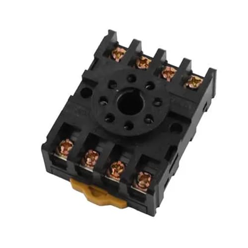 Base de prise pour relais câblage armoire électrique rail DIN 35mm