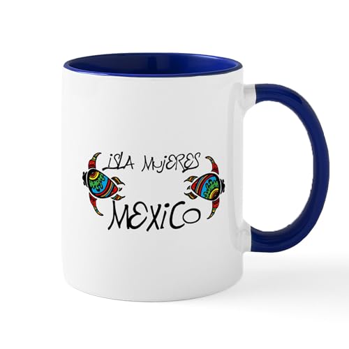 Taza de cerámica 11 oz CafePress Isla Mujeres México miniatura 1