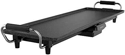 Cecotec Plancha de Asar Eléctrica Tasty&Grill 3000 RockWater XL. 2400 W, Gran superficie 70x22cm, Revestimiento Piedra RockStone, Antiadherente, Termostato Regulable Cecotec Plancha de Asar Eléctrica Tasty&Grill 3000 RockWater XL. 2400 W, Gran superficie 70x22cm, Revestimiento Piedra RockStone, Antiadherente, Termostato Regulable