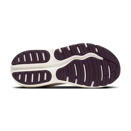 Brooks Women’s Ghost Max 2 Neutral Running & Walking Shoe - Orchid Ice/Plum/Coconut - 8 Medium