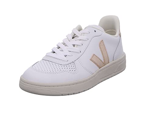 Image of Veja Women V-10 Sneakers Extra White - Platine 6 US