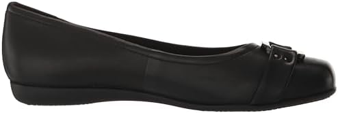 Trotters Women's Sizzle Signature Ballet Flat, Black/Black, 8 XX-Wide | Image 5