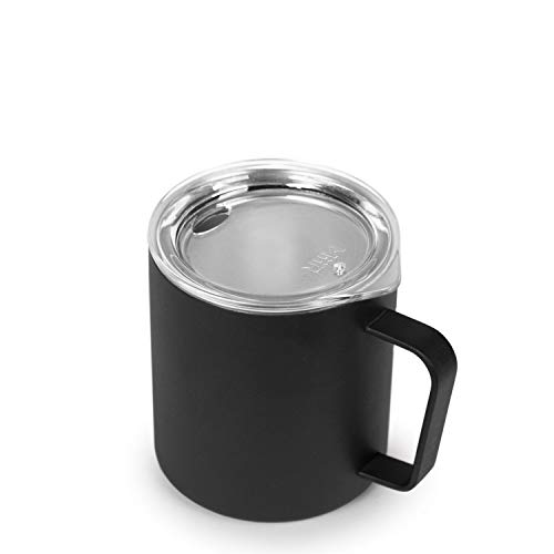 MiiR, Insulated Camp Cup for Coffee or Tea in the Office or Camping, Black, 12 Oz
