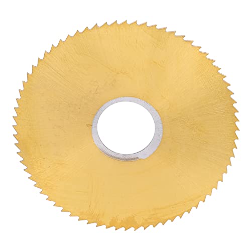 High Speed Steel Cutter, Fine Tooth Circular Saw Blade, for accurate Cutting Ideal for Steel, Aluminum, Wood Easy Installation and Replacement 63mm Diameter, 0 8mm Thickness