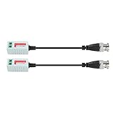 RiToEasysports Transception Transfer Balun Portable HDCVIHDVIAHD Transception Broadcaster Balun for Cam with High Temperature, Small Size, Good Transmission Effect: Compatible with HDCVIAHDHDVI