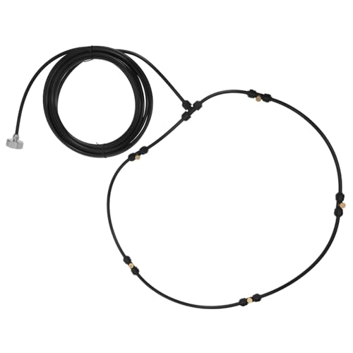 CIYODO Misting Portable Fan Outdoor Fan Misting Kit for Cooling System Garden Sprinkler Easy Install