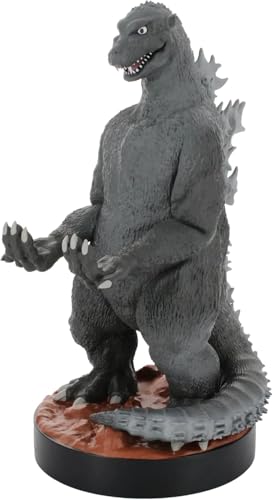 Image of Exquisite Gaming Cable Guys Godzilla Controller Holder - 8.5in Licensed Collectible Figure & Phone Stand
