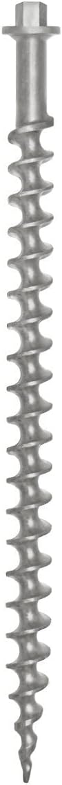 Penetrator 26" Aluminum Screw Earth Anchor-Holds up to 4,500lbs