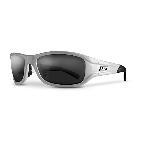 LIFT Safety Alias Safety Glasses (White Frame/Smoke Lens)
