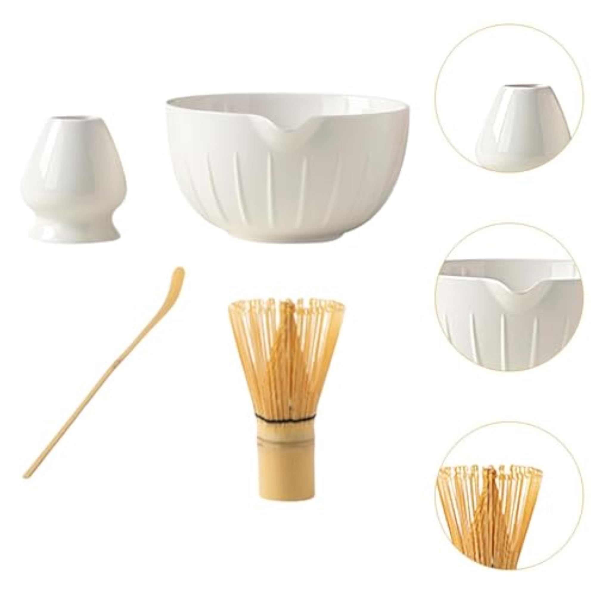 4Pcs Matcha Set, Matcha Tea Ceremony Set for Tea Lovers