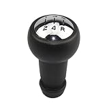 Pomello del cambio a 5 velocità pomello del cambio per auto pomello del cambio penna leva adattatore di ricambio per Peugeot 206 306 307 308 406 605 pomello del cambio (colore: pomello del cambio
