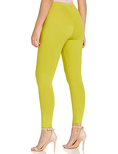 Image of Max Women's Regular Fit Lime Leggings XL