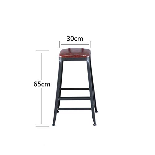 Tabourets de bar avec repose-pieds confortable pour comptoir de restauration