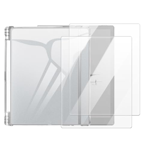 Evita arañazos en Onyx Boox Note X2 10.3 2022 usando funda transparente con vidrio templado