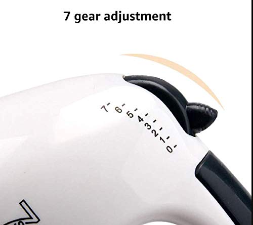 Image of Easy Mix Electric Hand Mixer | 7 Speed Variable Control Handheld Mixer | Powerful 260 Watt Motor with High-Speed Beaters for Baking, Whipping & Mixing