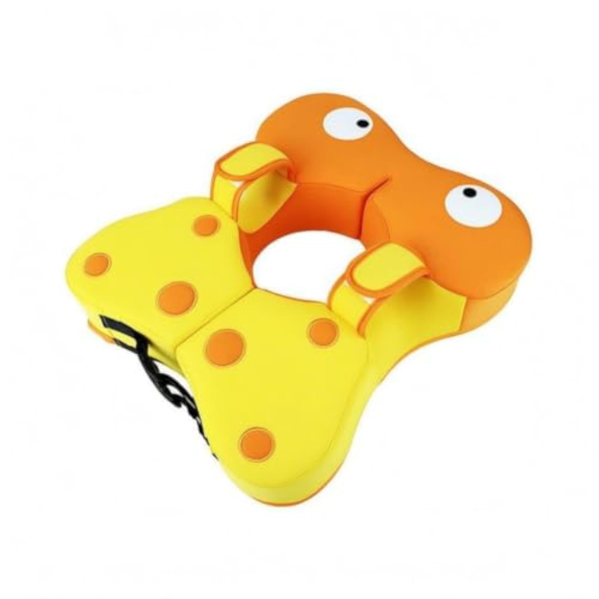Printed Eyes Axillary Swim Float with Hook-and-Loop Fastening