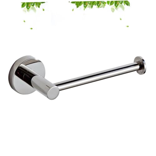 TOYANDONA Portarrollos Papel Higiénico Acero Inoxidable Soporte Rollo Baño Cocina Organizador Resistente y Fácil de Instalar