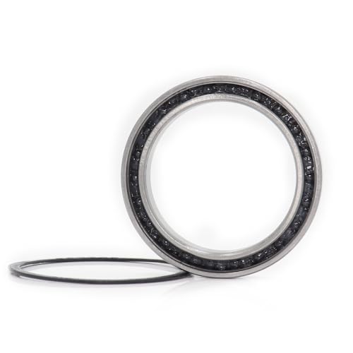 DUKUTS 6807 Hybrid Ceramic Bearing 35x47x7 mm ABEC-1 1PC Bicycle Bottom Brackets Spares 6807RS Si3N4 Ball Bearings