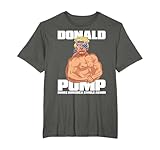 patriotic trump funny - maglietta con pompa donald del 4 luglio maglietta