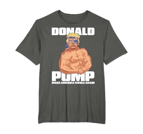 Patriotic Trump Funny - Maglietta con pompa Donald del 4 luglio Maglietta