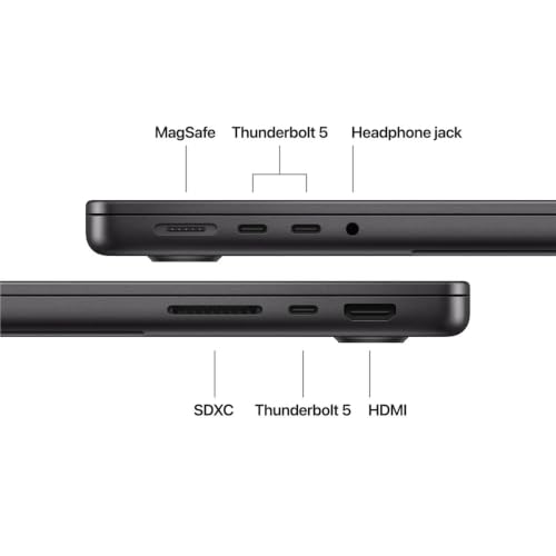 Image of Apple CTO MacBook Pro 14 inch with M5 Max 18 core CPU, 40 core GPU, 64GB M