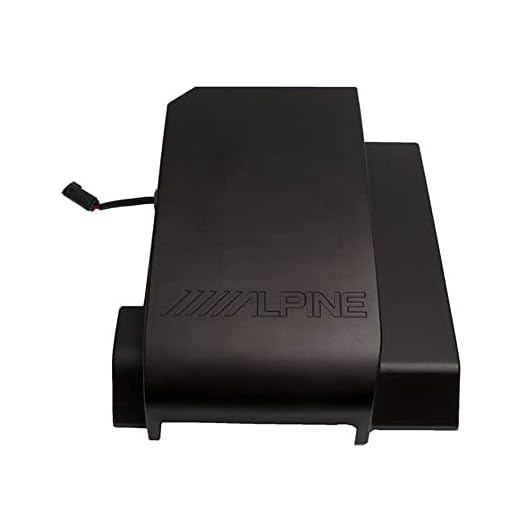 Alpine Electronics SBV-10-WRA Pre-Loaded 10" Subwoofer System for 2007-2018 Jeep Wrangler JKU