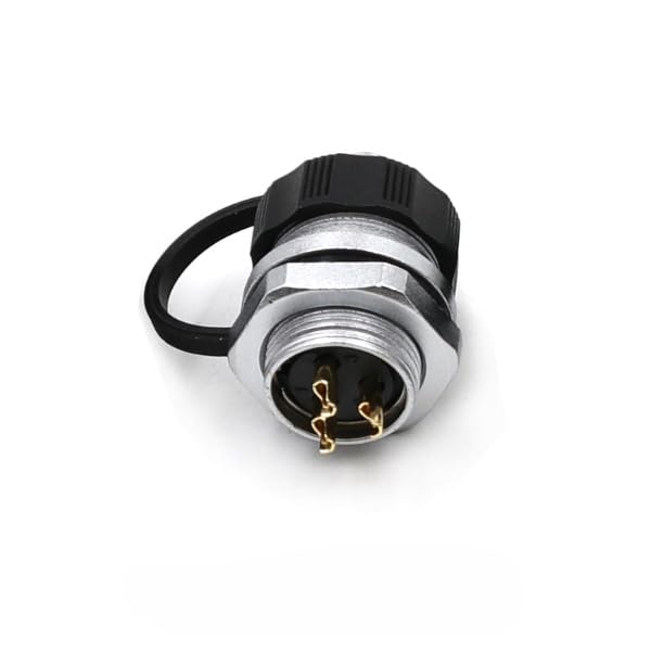 WF16 3pin TI+ZM Power Cable Wire Male Plug Female Socket Waterproof Aviation Electrical Connector Adapter