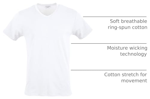 Image of Gildan Men's Cotton Stretch T-Shirts, Multipack