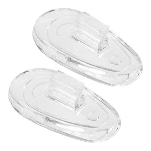 Premium Grade Soft Silicone Nosepads- Tear Drop “A” Shaped Push Click or Screw in Nose Pads – 4 Different Sizes, 11mm, 13mm 15mm, 17mm. Different Qty for Sunglasses Eyeglasses by Sports World Vision Cover