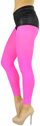 Image of ToBeInStyle Women's Opaque Ankle Long Nylon Footless Fun Tights Pantyhose