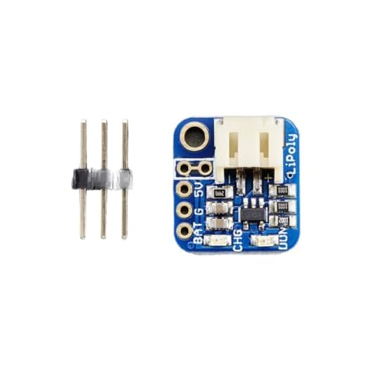 Adafruit Pro Trinket ADA2124 LiIon/LiPoly Zaino Add-On, Multicolore, Multicolore, 1