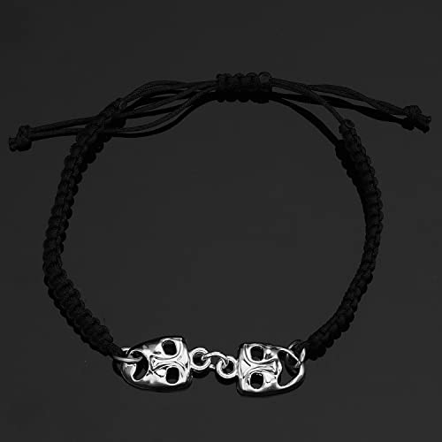 Thespian Gifts Keychain for Women Men an Theatre Gift Ideas Theatre Mask Bracelets2