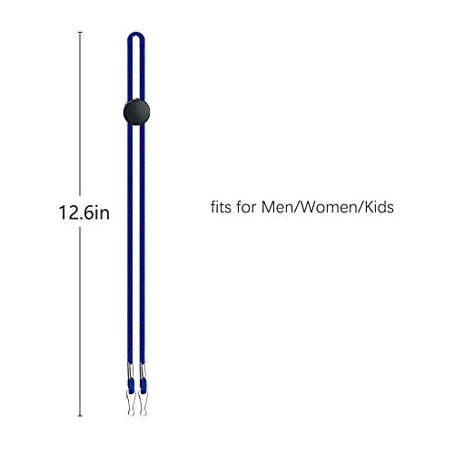 Tense LYDMSK-14P 14 Pack Adjustable Length Face Mask Lanyard With Clips, Safety Mask Holder thumb #4