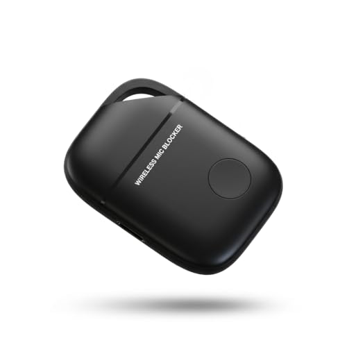 Bluetooth Microphone Protector – Wireless Mic Privacy Audio Guard for Phones & Laptops, Portable Conversation Protection Gadget for iPhone Android Tablet Computer, Prevent Unauthorized Mic Access