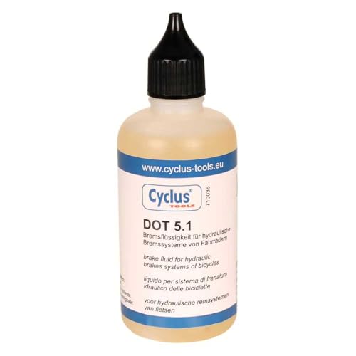 Cyclus Tools Unisex Adulto Dot 5.1 líquido de Frenos Negro 100 ml