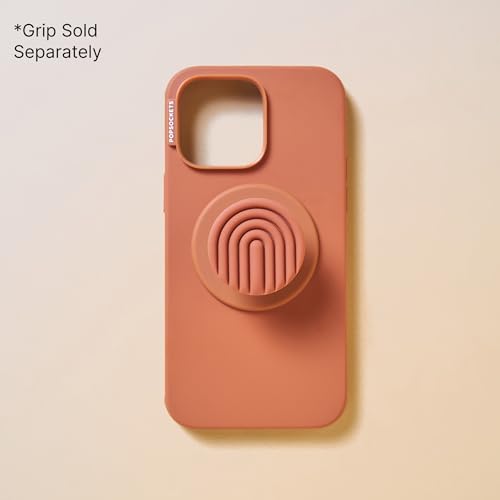 PopSockets Capa para iPhone 15 Pro Max compatível com MagSafe, capa de telefone para iPhone 15 Pro M