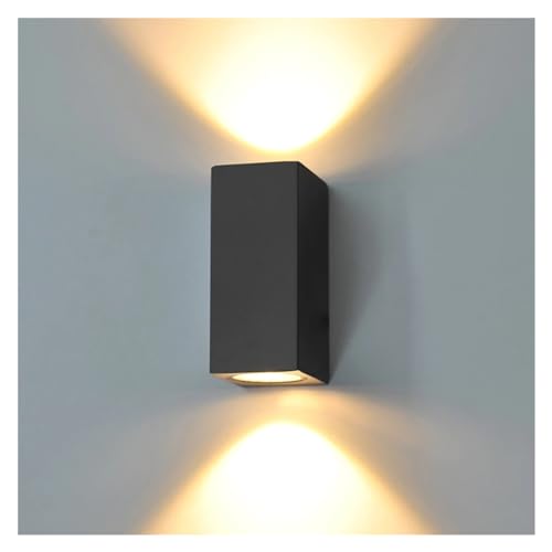 Applique murale LED extérieur étanche IP65 spot GU10 5W cube 4000K